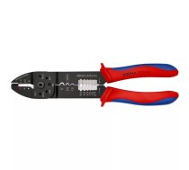 Knipex 97 32 240 knaibles vadu montāžai Gofrēšanas instruments Melns, Zils, Sarkans