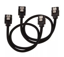 SATA kabelis Corsair CC-8900248 0.3m melns