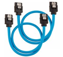 SATA kabelis Corsair CC-8900251 0.3m melns zils