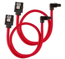 SATA kabelis Corsair CC-8900280 0.3m melns sarkans