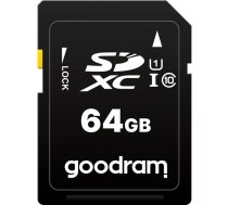 Zibatmiņa Goodram 64GB SDXC UHS-I Class 10 S1A0