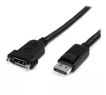 Paneļa montāžas DisplayPort kabelis StarTech DPPNLFM3PW
