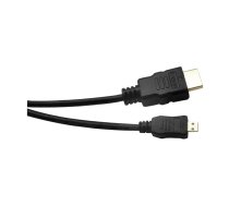 Connect 128499 HDMI kabelis 5 m HDMI Type A (Standard) HDMI Type C (Mini) Melns