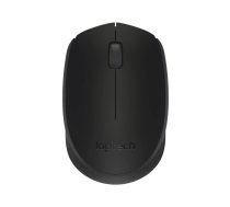 Logitech B170 Black Bp pele Birojs Abām rokām RF Bezvadu Optisks