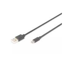 USB 2.0 savienojuma kabelis Digitus AK-300110-010-S