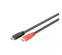 Digitus AK-330118-100-S HDMI kabelis 10 m HDMI Type A (Standard) Melns