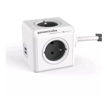 Allocacoc PowerCube Extended USB E(FR), 1.5m pagarinātājs 1,5 m 4 Maiņstrāvas izvade (-s)