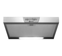 Pārkarināmā gaisa nosūcēja Electrolux LFU215X, nerūsējošais tērauds, 498×132–510 mm, 3 ātrumi, 272 m³/h, alumīnija tauku filtrs