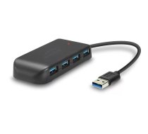 SPEEDLINK SL-140108-BK interfeisa centrmezgls USB 3.2 Gen 1 (3.1 Gen 1) Type-A 5000 Mbit/s Melns