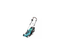 Pārgājienu zāles pļāvējs Makita ELM3320, griešanas platums 33 cm, 1 200 W, regulējama roktura, zāles savācējs