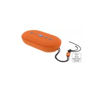 STREETZ ūdensnecaurlaidīgs Bluetooth skaļrunis, 2x5W, IPX5, TWS, BT 4.2, oranžs