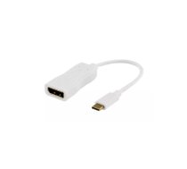 Deltaco USBC-DP1 video kabeļu aksesuārs 0,1 m USB Veids-C DisplayPort Balts