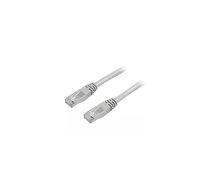 Tīkla kabelis Deltaco FTP Cat6 RJ-45 0.5m Pelēks