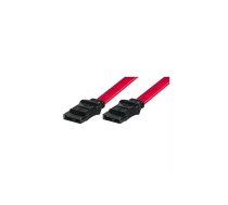 Connect 314013 SATA kabelis 0,75 m SATA 7-pin Melns, Sarkans