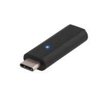 Deltaco USBC-1202 kabeļu spraudņu pāreja USB Type-C USB Micro-B Melns