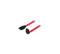 Deltaco SATA/SAS Cable, 0.3m 0,3 m Melns, Sarkans