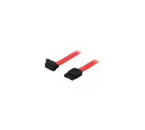 Deltaco SATA/SAS Cable, 0.3m 0,3 m Melns, Sarkans