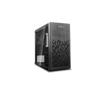 Datora korpuss DeepCool Matrexx 30 Mini Tower — micro ATX, rūdīts stikls, 3x3,5" / 2x2,5" nodalījumi, GPU līdz 25 cm