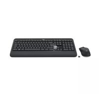 Logitech Advanced MK540 tastatūra Pele iekļauta Universāls USB QWERTY Ziemeļvalstu Melns, Balts