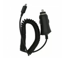 Auto lādētājs HQ HQ-1A-BK 1A ar micro‑USB kabeli — transportlīdzekļa USB barošanas adapteris 1 A