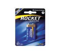 Rocket 6LR22-1BB (9V) Blistera iepakojumā 1gb