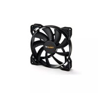 Korpusa ventilators be quiet! PURE WINGS 2 140 mm 12V 1000 RPM 18.8 dB 61.2 cfm 0.76 mmH2O melns