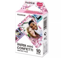 Fujifilm mini Confetti tūlītējas attīstīšanas filma 10 pcs 54 x 86 mm