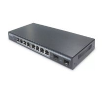 Digitus DN-95344 tīkla pārslēgs Vadīts L2 Gigabit Ethernet (10/100/1000) Power over Ethernet (PoE) Melns