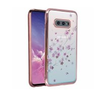 Maciņš aizmugurējais GreenGo Samsung Galaxy S10 Plus G975 Flower Gold