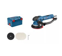 Bosch GET 75-150 Professional Orbitālā slīpmašīna 7300 RPM 14600 svārstības minūtē Melns, Zils 750 W