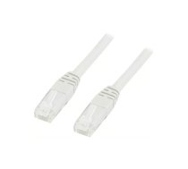 Deltaco TP-603V tīkla kabelis Balts 0,3 m Cat6 U/UTP (UTP)