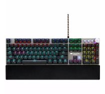Vadu spēļu tastatūra CANYON Nightfall GK-7 ar 104 mehāniskiem slēdžiem un 22 apgaismojuma režīmiem