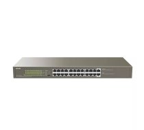 Tenda TEG1124P-24-250W tīkla pārslēgs Nepārvaldīts Gigabit Ethernet (10/100/1000) Power over Ethernet (PoE)