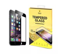 Mocco Full Glue 5D Signature Edition Tempered Glass Aizsargstikls Pilnam Ekrānam Apple iPhone 6 / 6S Melns