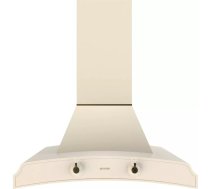 Sienas tvaika nosūcējs Gorenje DK63MCLI, 600 mm, maksimālais jaudas 621 m³/h, 4 ātrumi, LED, ziloņkaula