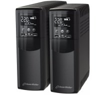 PowerWalker VI 1500 CSW IEC nepārtrauktas barošanas avots (UPS) Line-Interactive 1,5 kilovoltampērs 900 W 8 Maiņstrāvas izvade (-s)