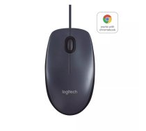 Logitech B100 pele Birojs Abām rokām USB Type-A Optisks 800 DPI