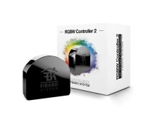 RGBW kontrolieris Fibaro RGBW Controller 2 bezvadu melns, Z-Wave, DC, 36.9×42.4×17.5 mm