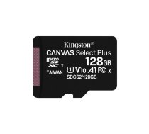 Kingston Technology Canvas Select Plus 128 GB MicroSDXC UHS-I Klases 10