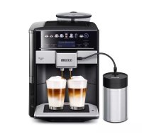 Espresso kafijas automāts Siemens TE658209RW — pilnībā automātiska, 1.7 L tvertne, 19 bar, iebūvēta dzirnava, piena putotājs