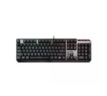 MSI Vigor GK 50 tastatūra Speļu USB QWERTZ Vācu Melns