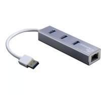 Inter-Tech Argus IT-310-S USB 3.2 Gen 1 (3.1 Gen 1) Type-A Pelēks