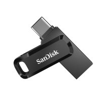 SanDisk 128GB Ultra Dual Drive Go USB Type-C zibatmiņas disks, melns — SDDDC3-128G-G46