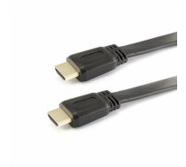 Sbox HDMI-HDMI 1.4 Flat M/M 1,5 m HDMI-FLAT-15B melns