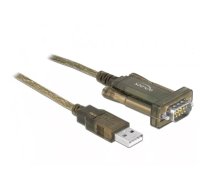 DeLOCK 64073 seriālais kabelis Caurspīdīgs 2 m USB Type-A DB-9