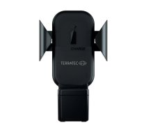 Terratec ChargeAir All Car Aktīvs turētājs Mobilais tālrunis/viedtālrunis, Viedais rokas pulkstens Smartwatch Melns