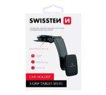 Swissten S-GRIP-M5-R1 Premium Universāls Turētājs ar Magnētu Auto Panelim Melns