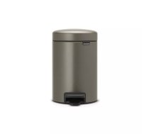 Atkritumu tvertne Brabantia 113246 3 L Apaļa Platīna