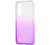 TPU telefona maks Evelatus priekš Xiaomi Mi 9 Lite — gradienta violets, elastīgs aizsargvāciņš