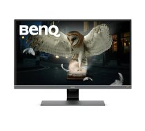 BenQ EW3270UE monitori 80 cm (31.5") 3840 x 2160 pikseļi 4K Ultra HD Pelēks